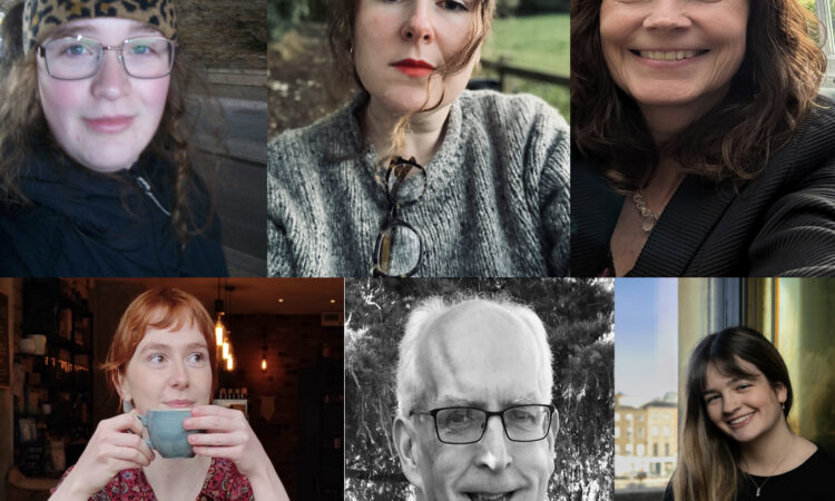 Headshots of the six student award winners